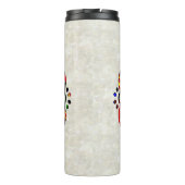 Gute Vibrationen Thermosbecher (Rückseite)