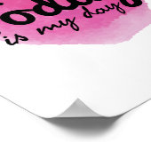 gute Villen Worte für die Liebe und Selbstversorgu Poster (Ecke)