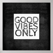 Gute Visionen nur Zitat Poster Wand Kunst (Vorne)