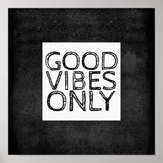 Gute Visionen nur Zitat Poster Wand Kunst (Vorne)