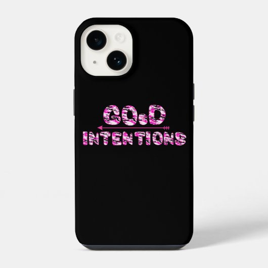 Gute Vorsätze iPhone Hülle (Rückseite)