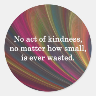 Güte wächst mit erinnerndem jedem süßer runder aufkleber