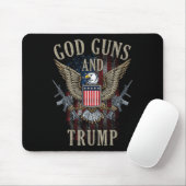 Güte Waffen und Trump 2. Änderungsflagge Ar15 Amer Mousepad (Mit Mouse)