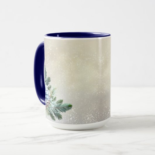 "Gute Weihnachtszeiten..." Tasse Kaffee/Tee (Vorderseite Links)