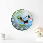 Gute Weltuhr Große Wanduhr (Zuhause)