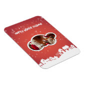 Gute Winterferien Magnet (Rechte Seite)