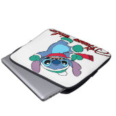 Gute Wintersaison Laptopschutzhülle (Vorne Knopf)