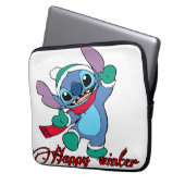 Gute Wintersaison Laptopschutzhülle (Vorderseite Links)