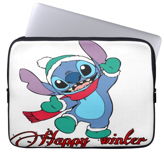 Gute Wintersaison Laptopschutzhülle (Vorderseite)