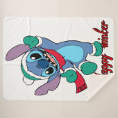 Gute Wintersaison Sherpadecke (Vorderseite (Horizontal))