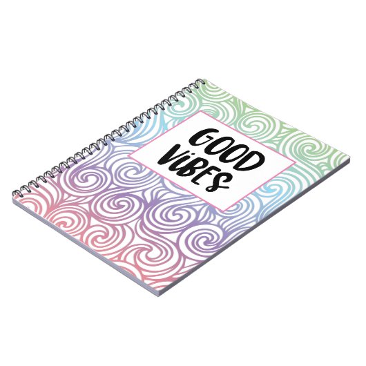 Gute Wirbel Notizblock (Linke Seite)