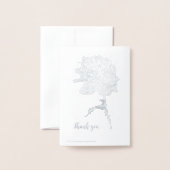 Gute Wünsche. Folienkarte (Rückseite mit Umschlag)