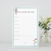 Gute Wünsche für Baby Adventure Showspiel (Stehend Vorderseite)