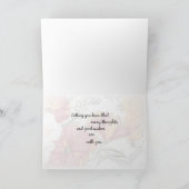 Gute Wünsche für Blume Karte (Innenseite)