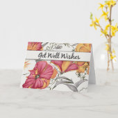 Gute Wünsche für Blume Karte (Gelbe Blume)