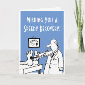 Gute Wünsche für eine schnelle Erholung Karte (Vorderseite)