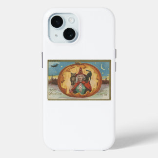 Gute Wünsche für Halloween-Vintage-Bild Case-Mate iPhone Hülle