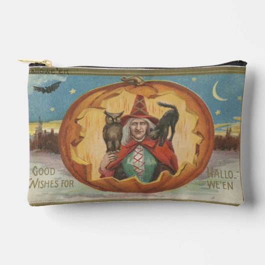Gute Wünsche für Halloween Zubehörtasche (Vorderseite)