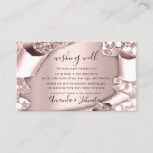 Gute Wünsche für Hochzeiten Einladung Rose Foto (Vorderseite)