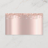 Gute Wünsche für Hochzeitsgeschenke Ideen Rose Tro Visitenkarte (Rückseite)