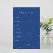 Gute Wünsche für kleine Babydusche (Stehend Vorderseite)