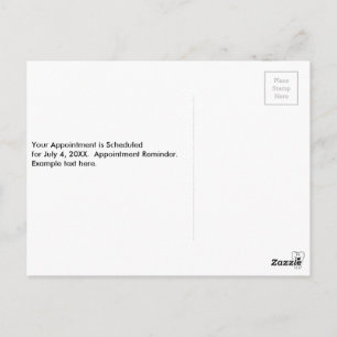 Gute Zähne, die für Ihre Zahnarztpraxis angepasst  Postkarte