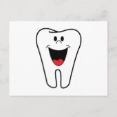Gute Zähne, die für Ihre Zahnarztpraxis angepasst Postkarte (Vorderseite)