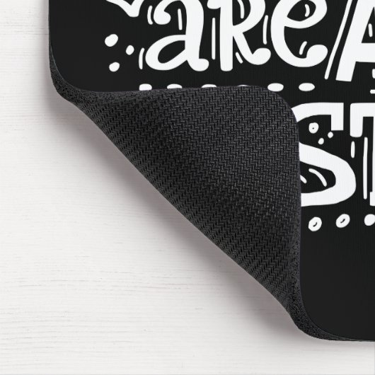 Gute Zähne sind immer in der Art Mousepad (Ecke)