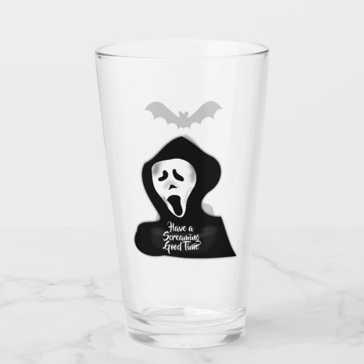 Gute Zeit beim Schrecken Glas (Rückseite)