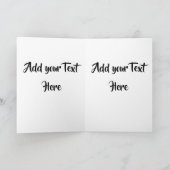 Gute Zeit beim Schrecken Karte (Innenseite)