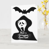 Gute Zeit beim Schrecken Karte (Gelbe Blume)