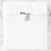Gute Zeit! - Designer-Aufkleber Runder Aufkleber (Tasche)