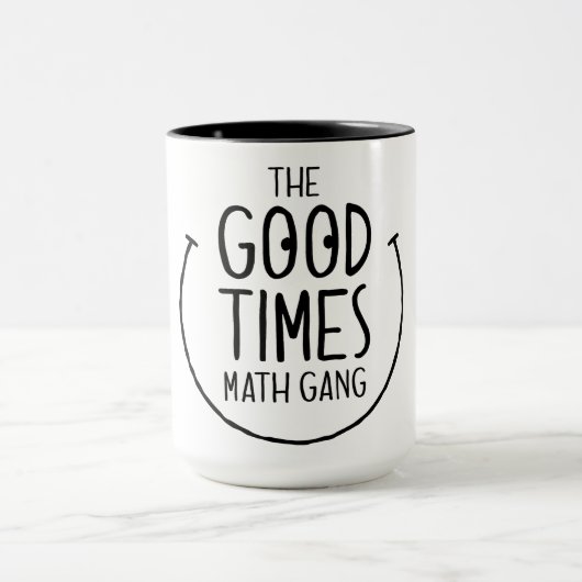 Gute Zeit-Mathe-Gruppe - Tasse (Zentrum)