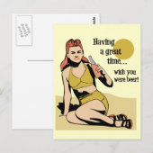Gute Zeit Postkarte (Vorne/Hinten)