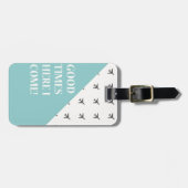 Gute Zeiten Gepäckanhänger (Vorderseite horizontal)