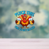 Gute Zeiten glücklich Thamksgiving Klassischer T - Acrylschild (Neutral)