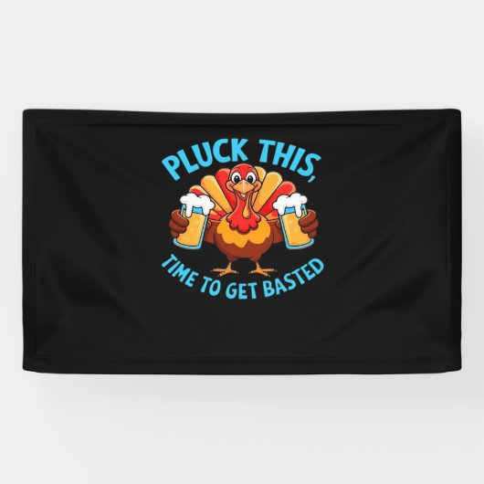 Gute Zeiten glücklich Thamksgiving Klassischer T - Banner (Horizontal)