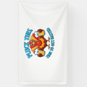 Gute Zeiten glücklich Thamksgiving Klassischer T - Banner (Vertikal)