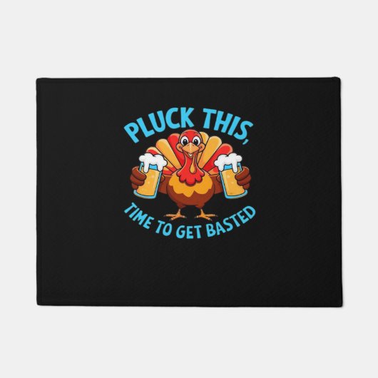 Gute Zeiten glücklich Thamksgiving Klassischer T - Fußmatte (Vorderseite)