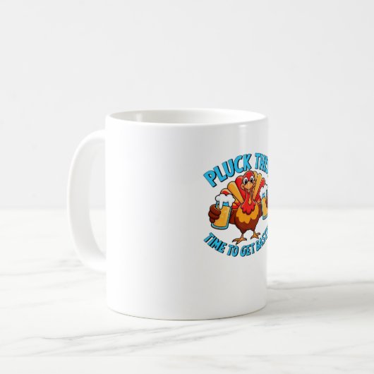 Gute Zeiten glücklich Thamksgiving Klassischer T - Kaffeetasse (Vorderseite Links)