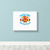 Gute Zeiten glücklich Thamksgiving Klassischer T - Leinwanddruck (Insitu (Holzboden))