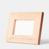 Gute Zeiten großartige Erinnerungen einfach Spaß p Geätzte Rahmen (Links)