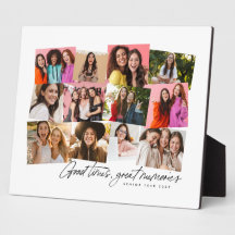 Gute Zeiten große Erinnerungen Spaß 12 Foto Collag