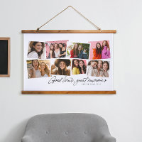 Gute Zeiten große Erinnerungen Spaß Foto Collage