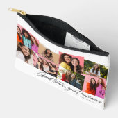Gute Zeiten große Erinnerungen Spaß Foto Collage Zubehörtasche (Offen)