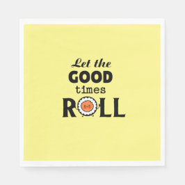 Gute Zeiten, kawaii Sushi rollen Serviette