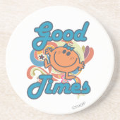 Gute Zeiten mit wenig Miss Spaß Untersetzer (Vorne)