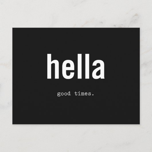 Gute Zeiten Postkarte (Vorderseite)