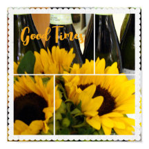 Gute Zeiten Sonnenblumen Poster