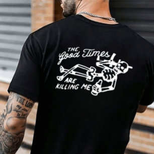 Gute Zeiten töten mich Premium Unisex T-Shirt